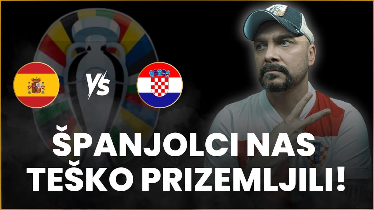 🎙️ŠPANJOLSKA vs HRVATSKA 3:0! KATASTROFA NA OTVARANJU EURA!