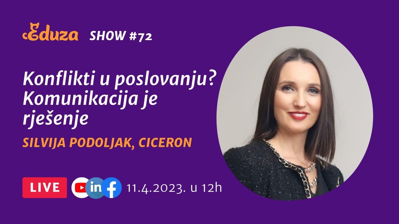Konflikti u poslovanju? Komunikacija je rješenje | Silvija Podoljak