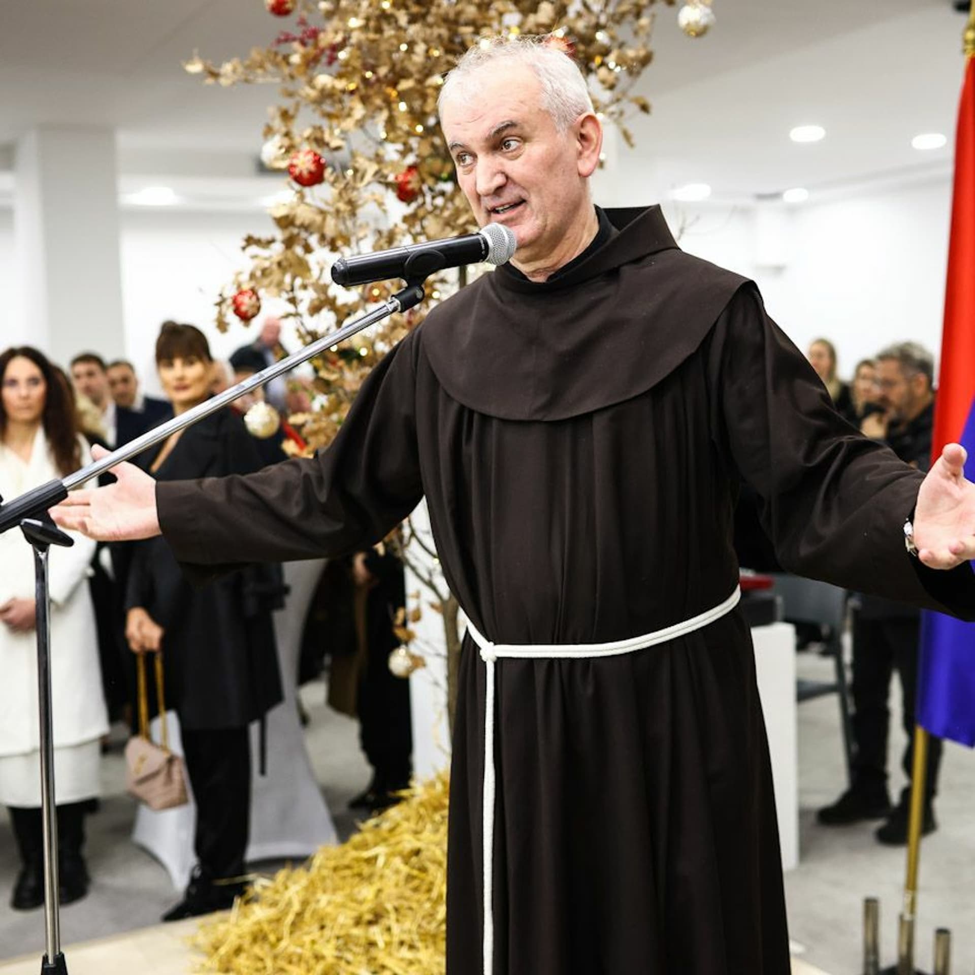Govor provincijala fra Joze Grbeše na svečanom božićnom prijemu