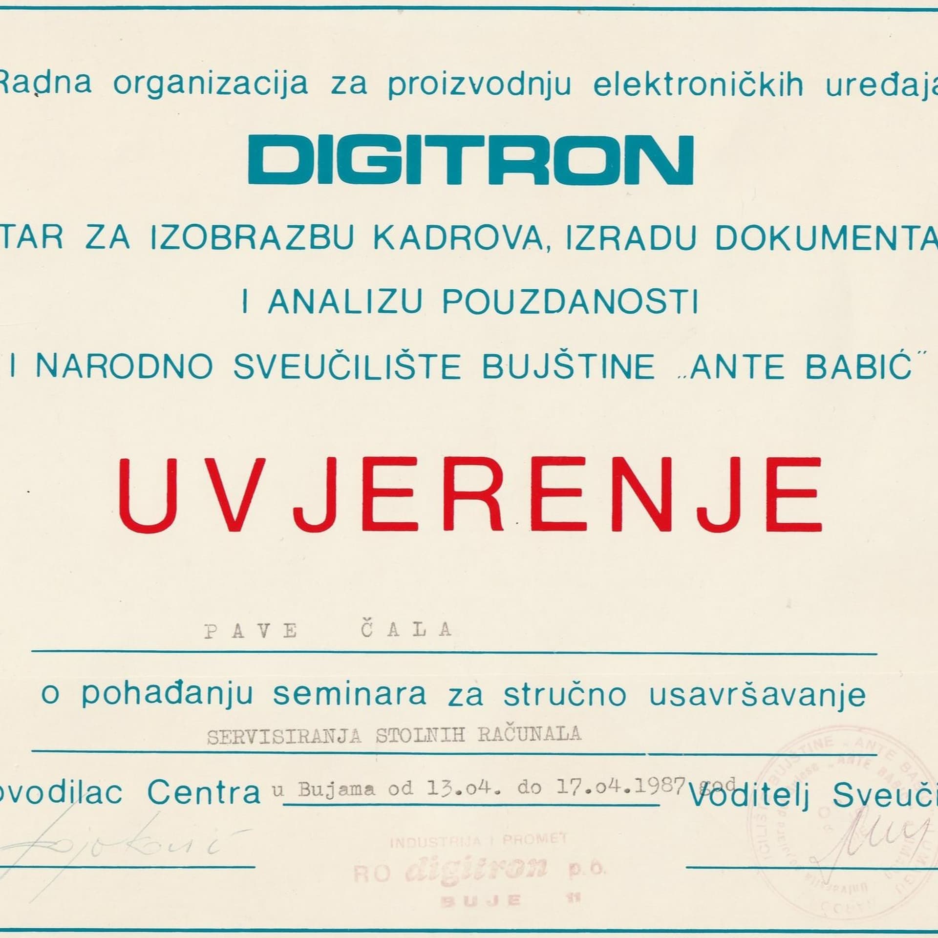 21 - 04 Sibenske Uspomene - Digitron