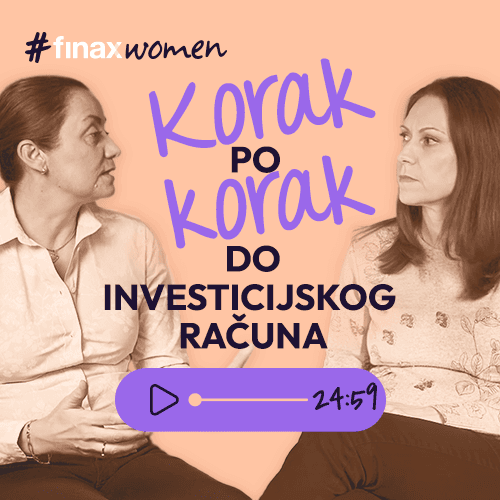 #finaxwomen | Korak po korak do investicijskog računa