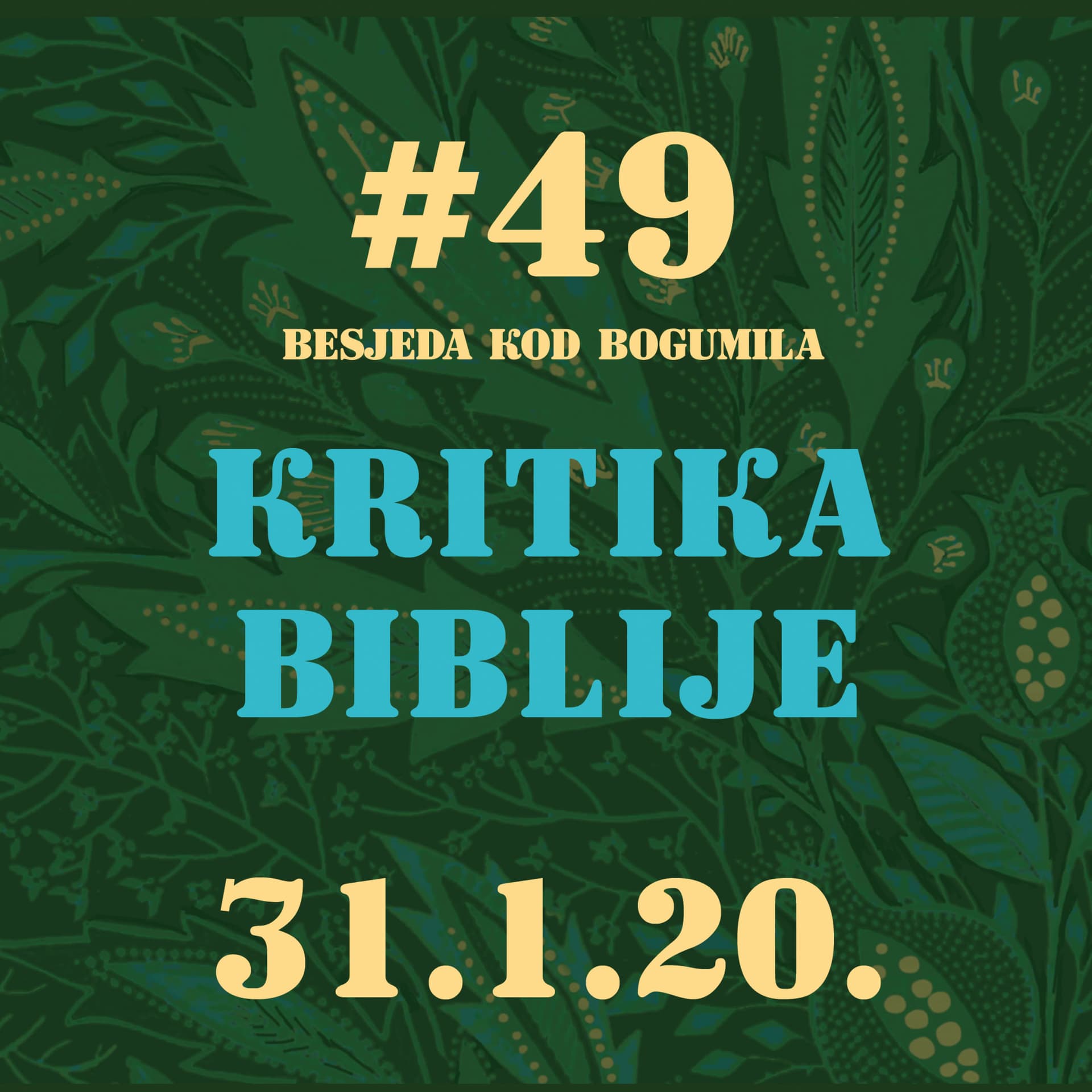 Kritika Biblije|Besjeda kod bogumila #49