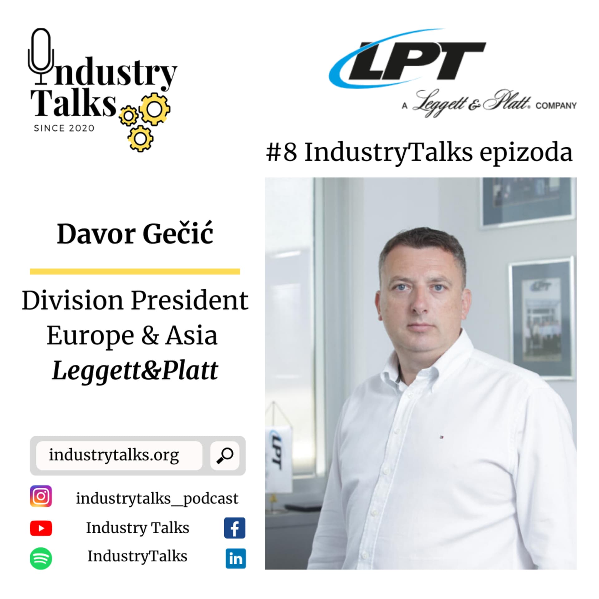 IndustryTalks #E8: Davor Gečić