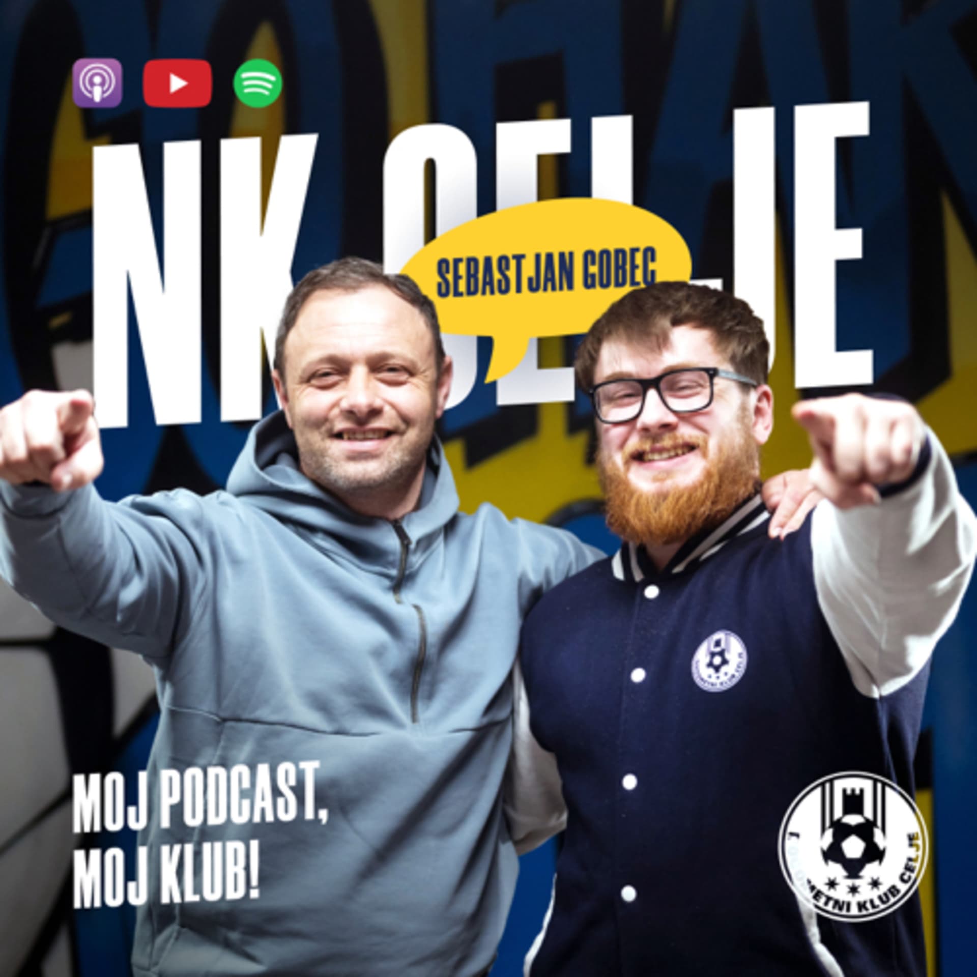 Trojni rekorder 1. SNL in večna legenda Celja | Sebastjan Gobec | Moj podcast, moj klub | S01E06