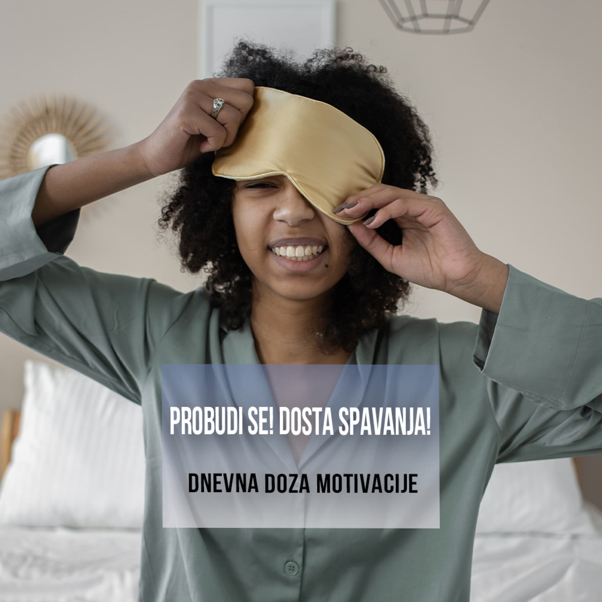 PROBUDI SE. DOSTA SPAVANJA!