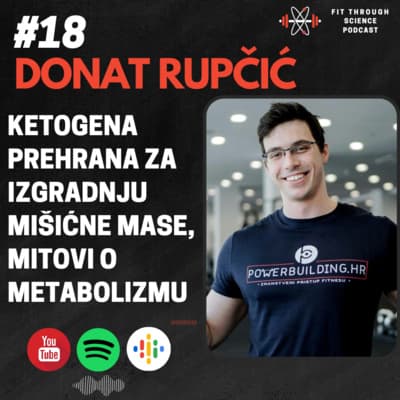 DONAT RUPČIĆ: Ketogena Prehrana za Izgradnju Mišića, Napredne Tehnike za Hipertrofiju, Razbijanje Mitova o Metabolizmu | FTS Podcast #18