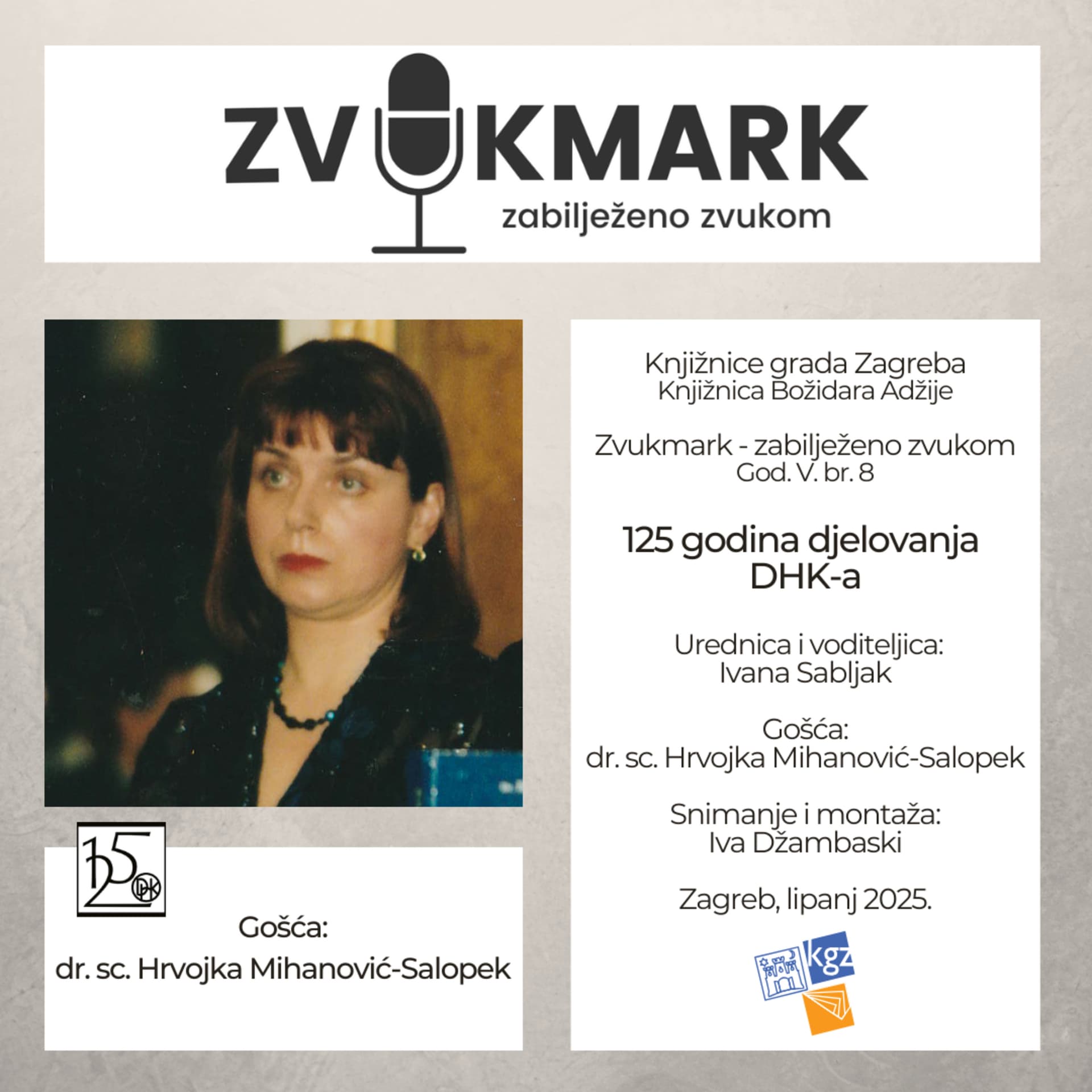 125 godina djelovanja DHK-a