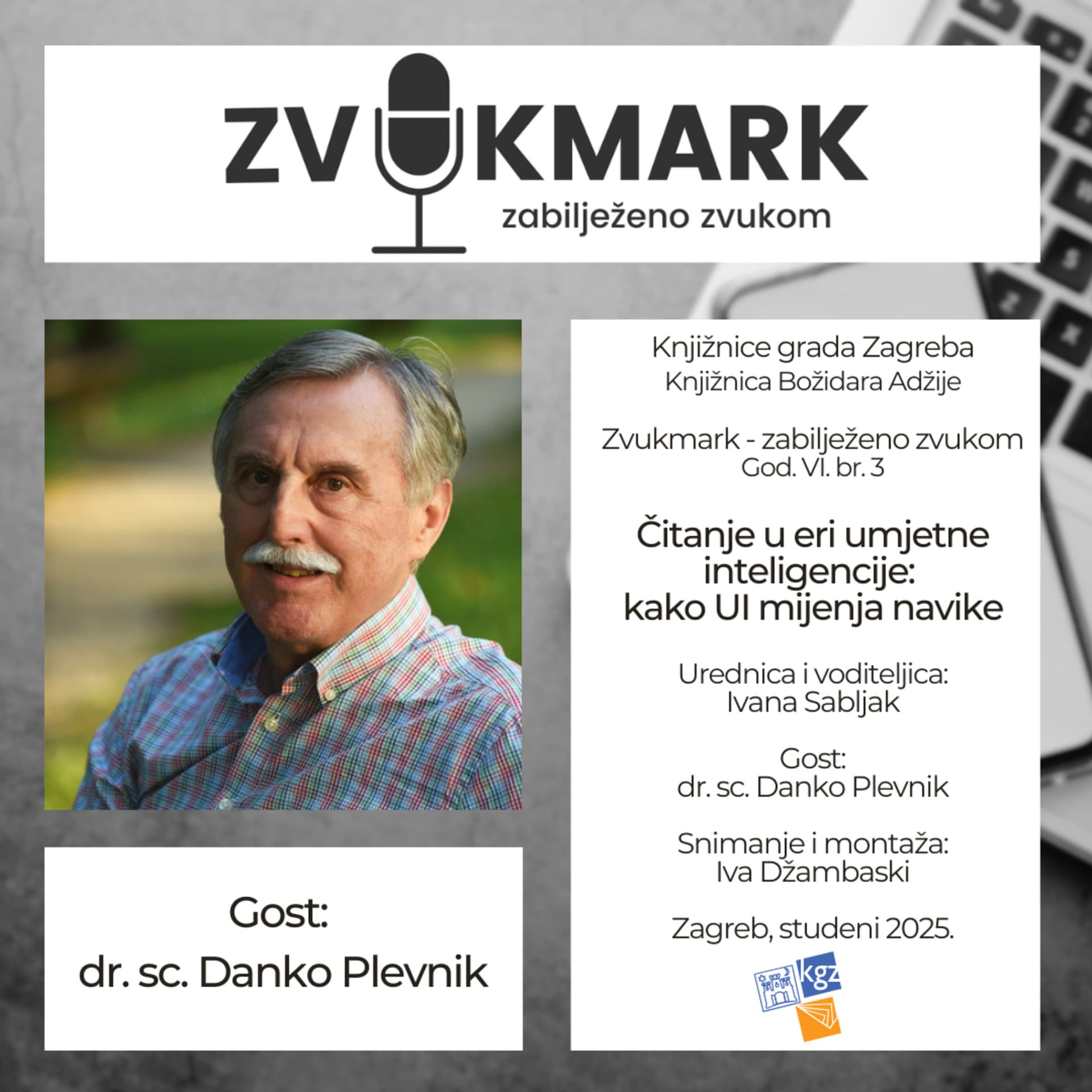 Čitanje u eri umjetne inteligencije: kako UI mijenja navike: dr. sc. Danko Plevnik
