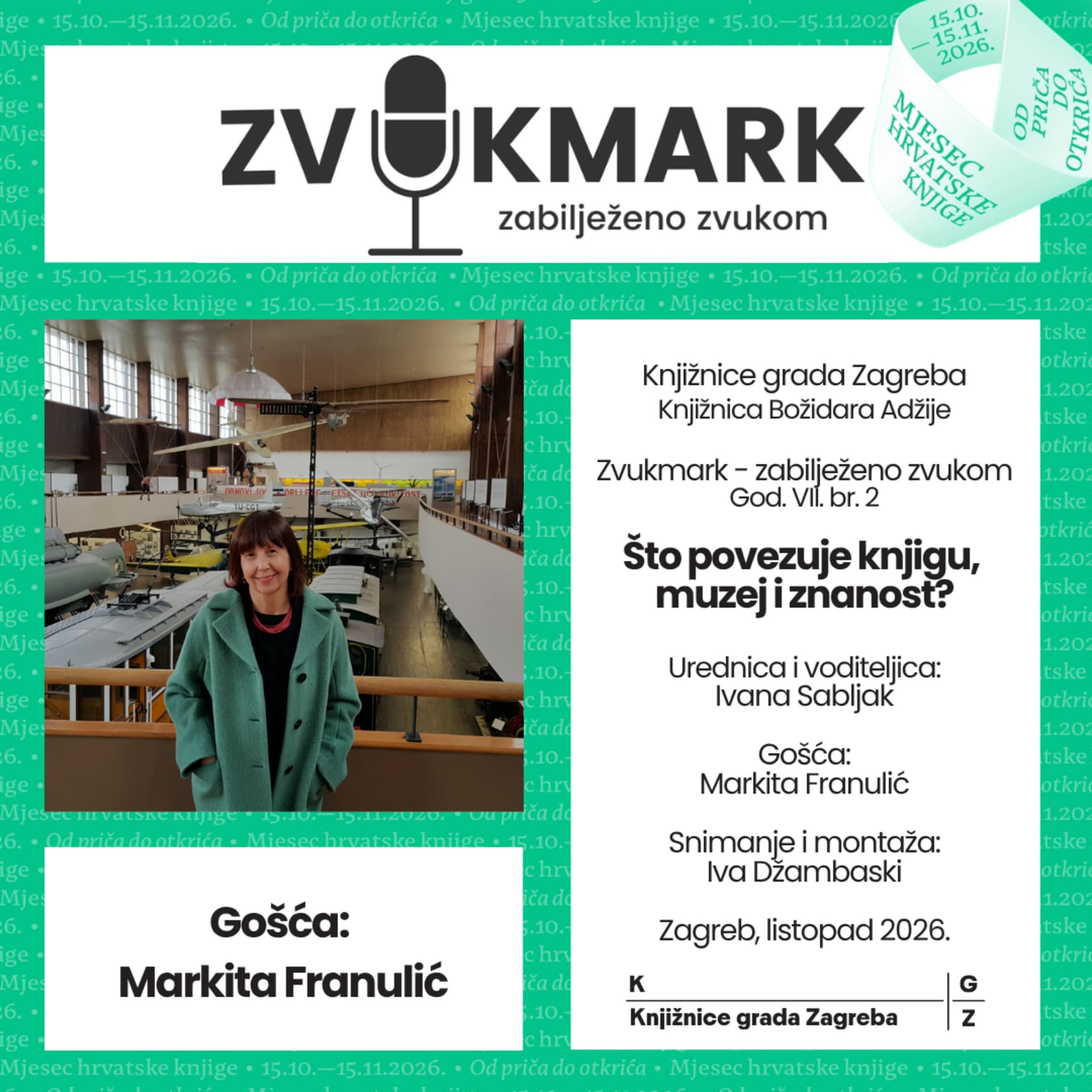 Što povezuje knjigu, muzej i znanost?: Markita Franulić