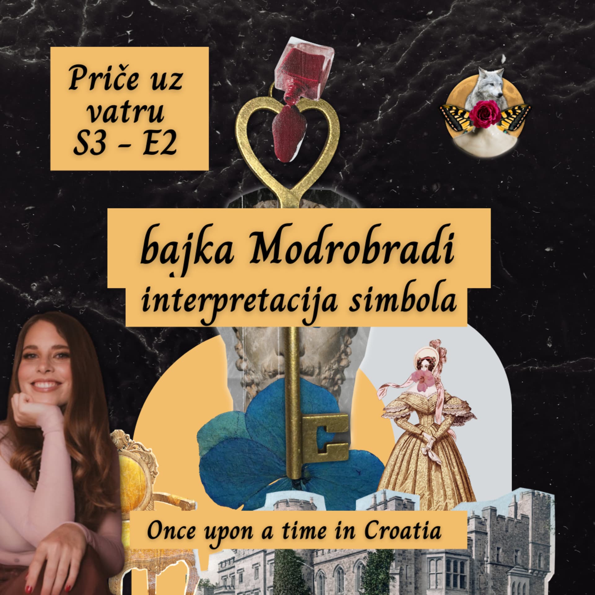 S3 E2 - Interpretacija simbola bajke Modrobradi: Arhetip predatora, slom naivnosti, povratak zdravoj znatiželji i istinskoj slobodi | Priče uz vatru