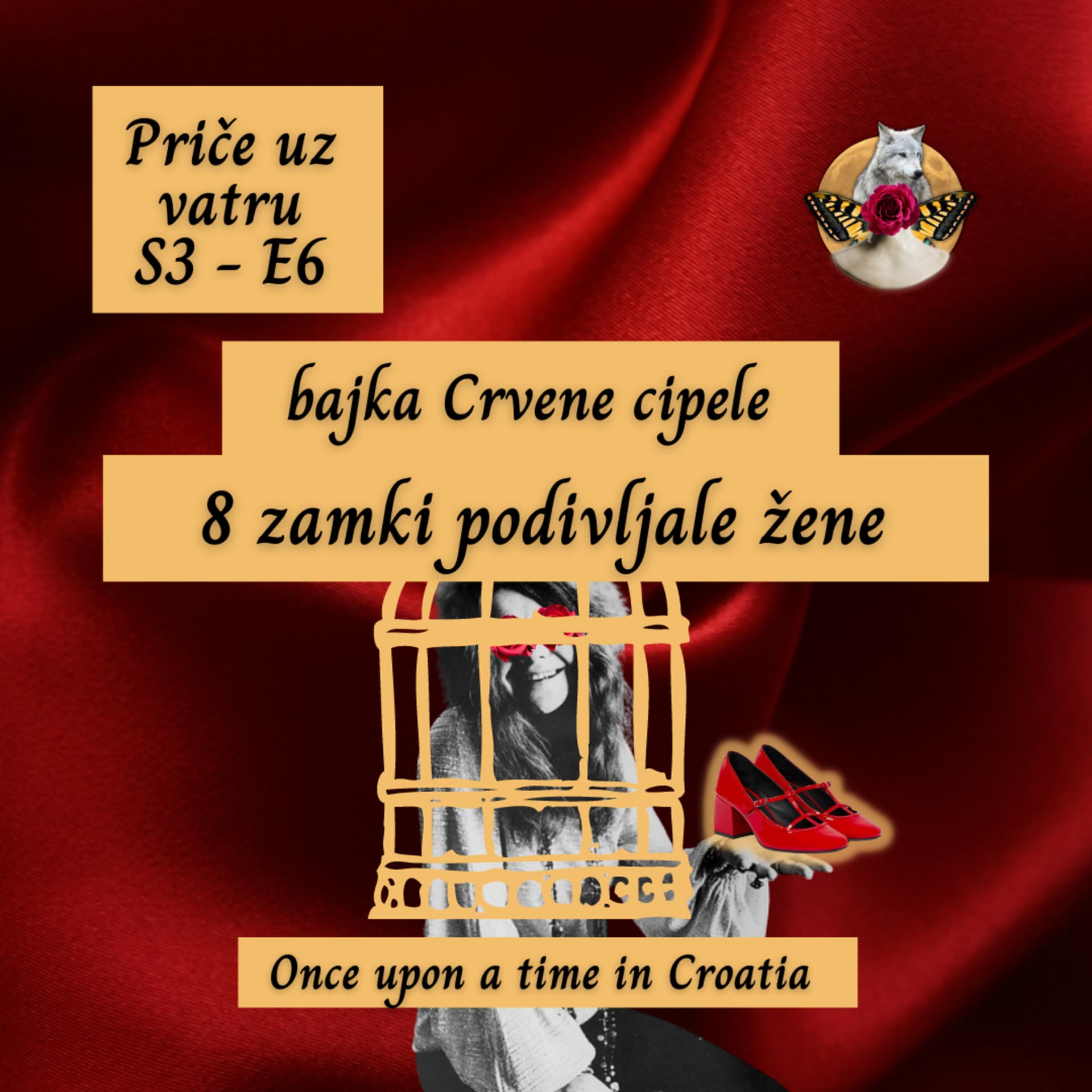 S3 E6 - Interpretacija simbola bajke Crvene cipele: 8 zamki podivljale žene | Priče uz vatru