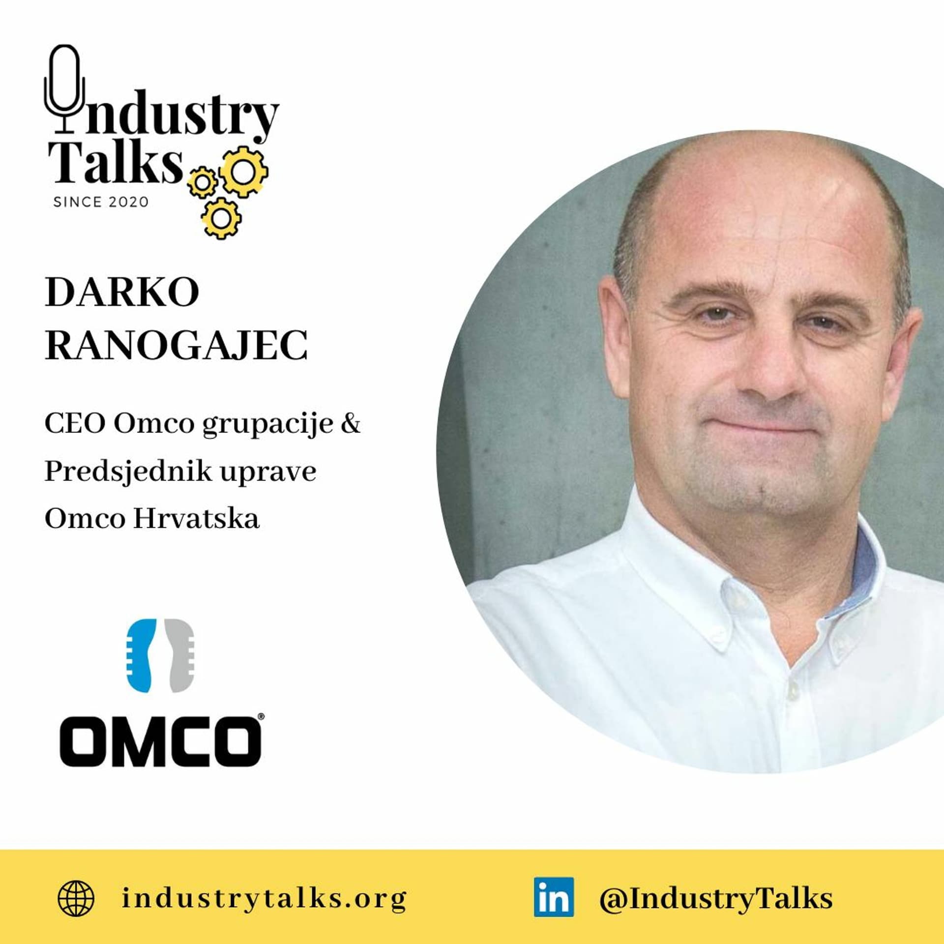IndustryTalks #E2: Darko Ranogajec