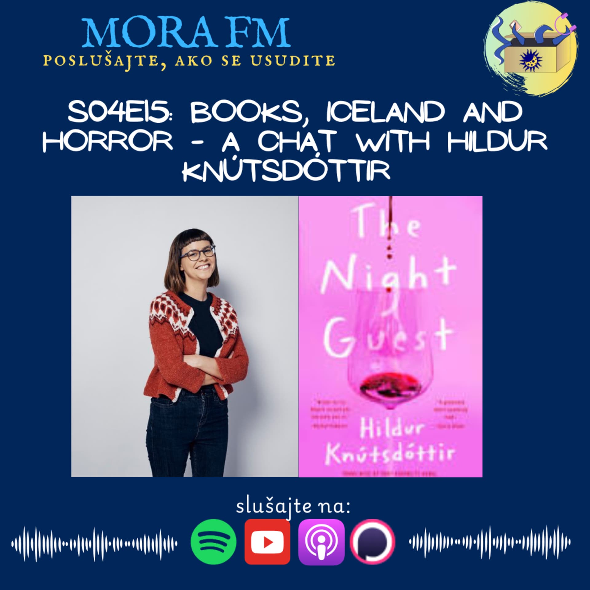 S04E15: Books, Iceland, and Horror - a chat with Hildur Knútsdóttir