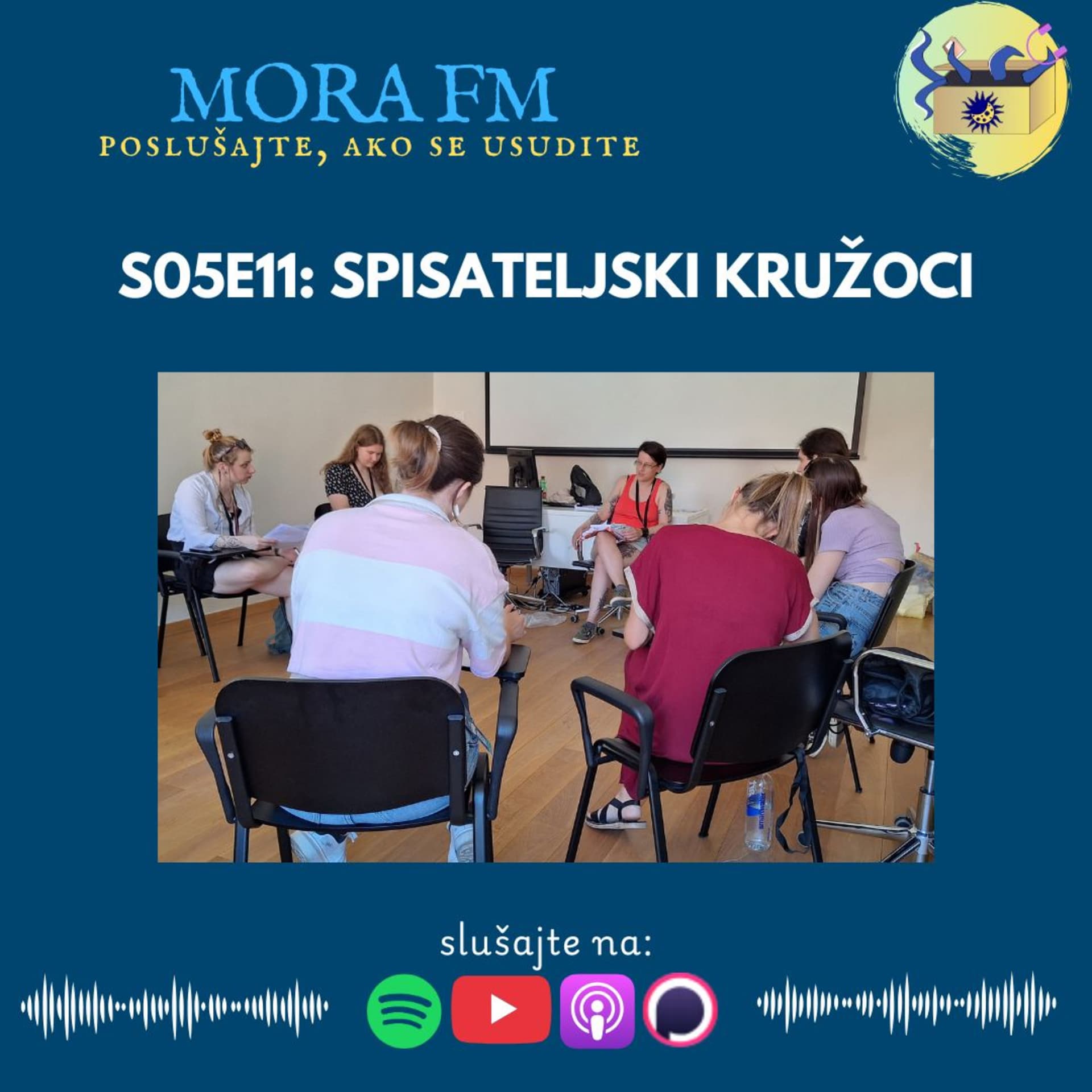 S05E11: Spisateljski kružoci