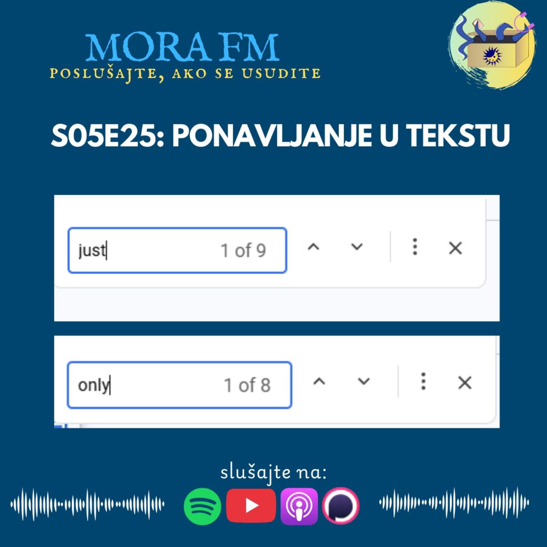S05E25: Ponavljanje u tekstu