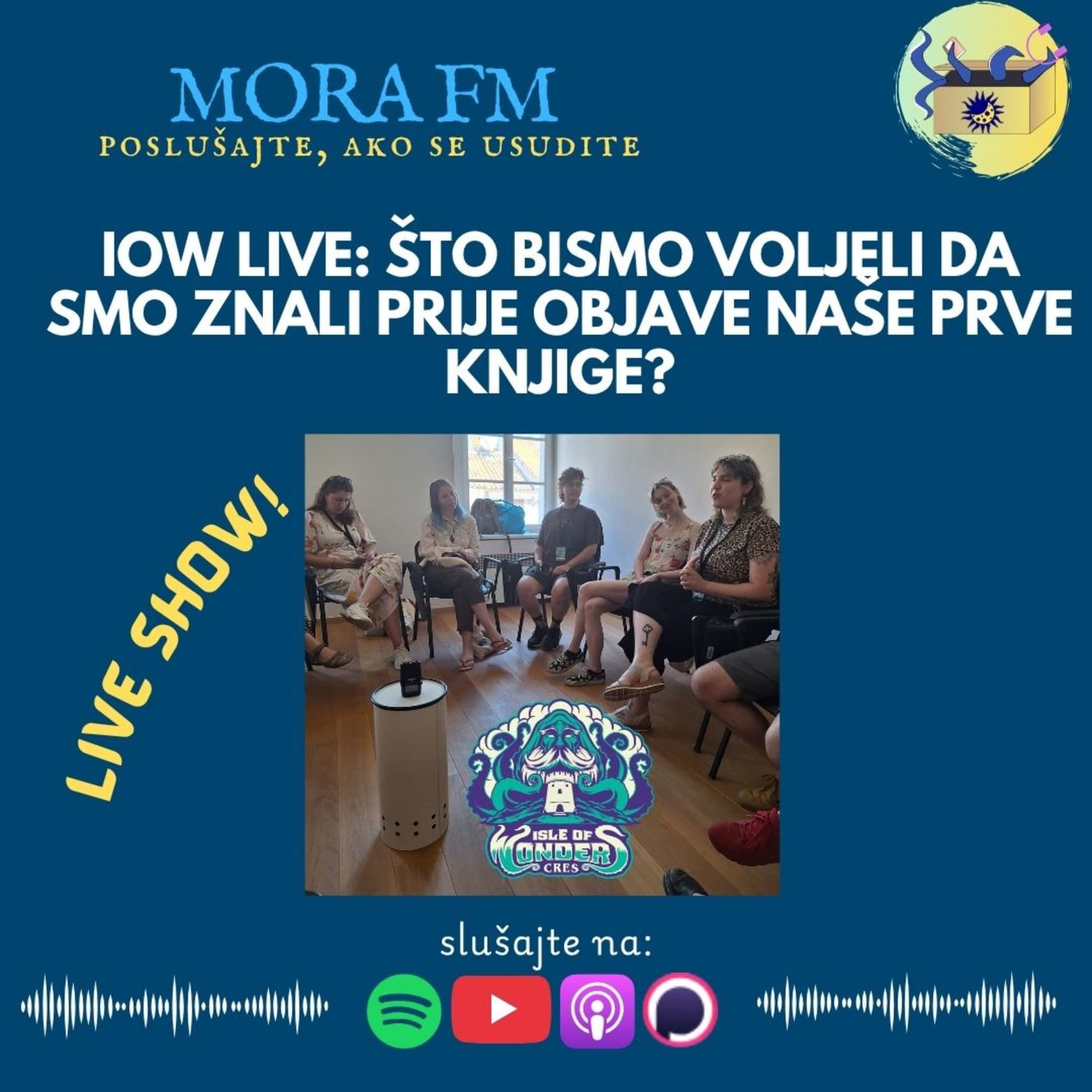 IoW Live: Što bismo voljeli da smo znali prije objave naše prve knjige?