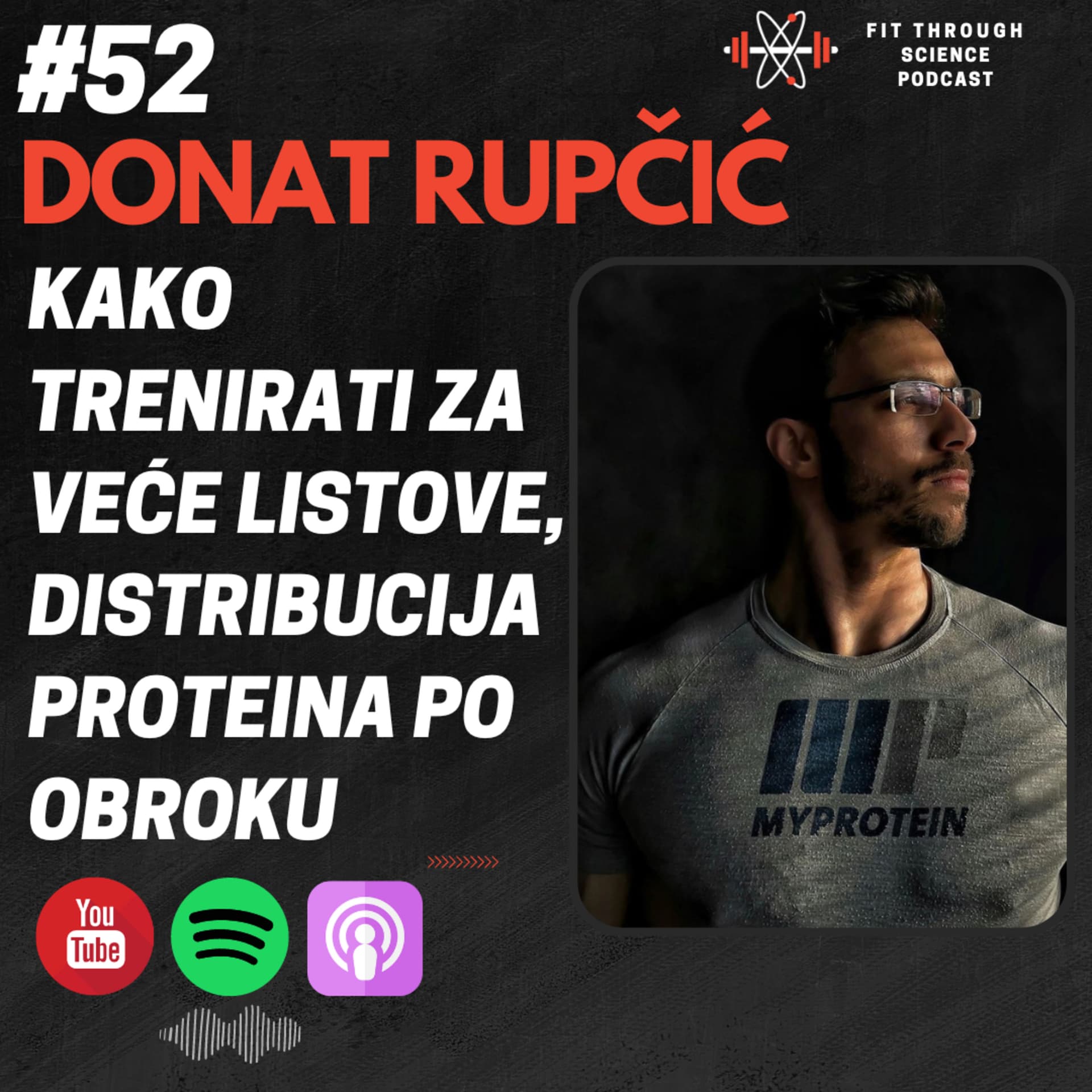 DONAT RUPČIĆ: Powerbuilding Metoda za Rast Mišića, Distribucija Proteina po Obroku | FTS Podcast #52