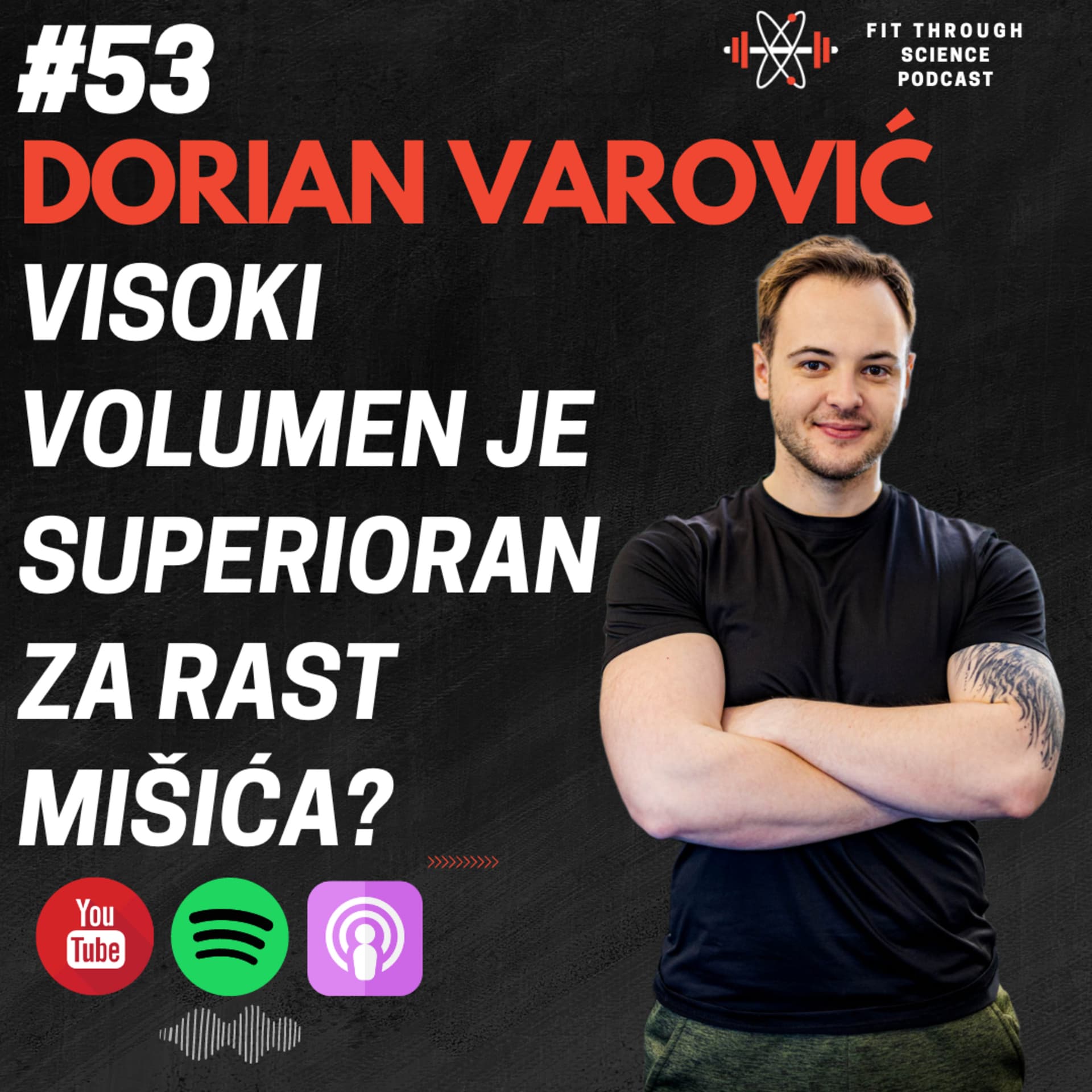 DORIAN VAROVIĆ: Visoki Volumen je Superioran za Rast Mišića? | FTS Podcast #53