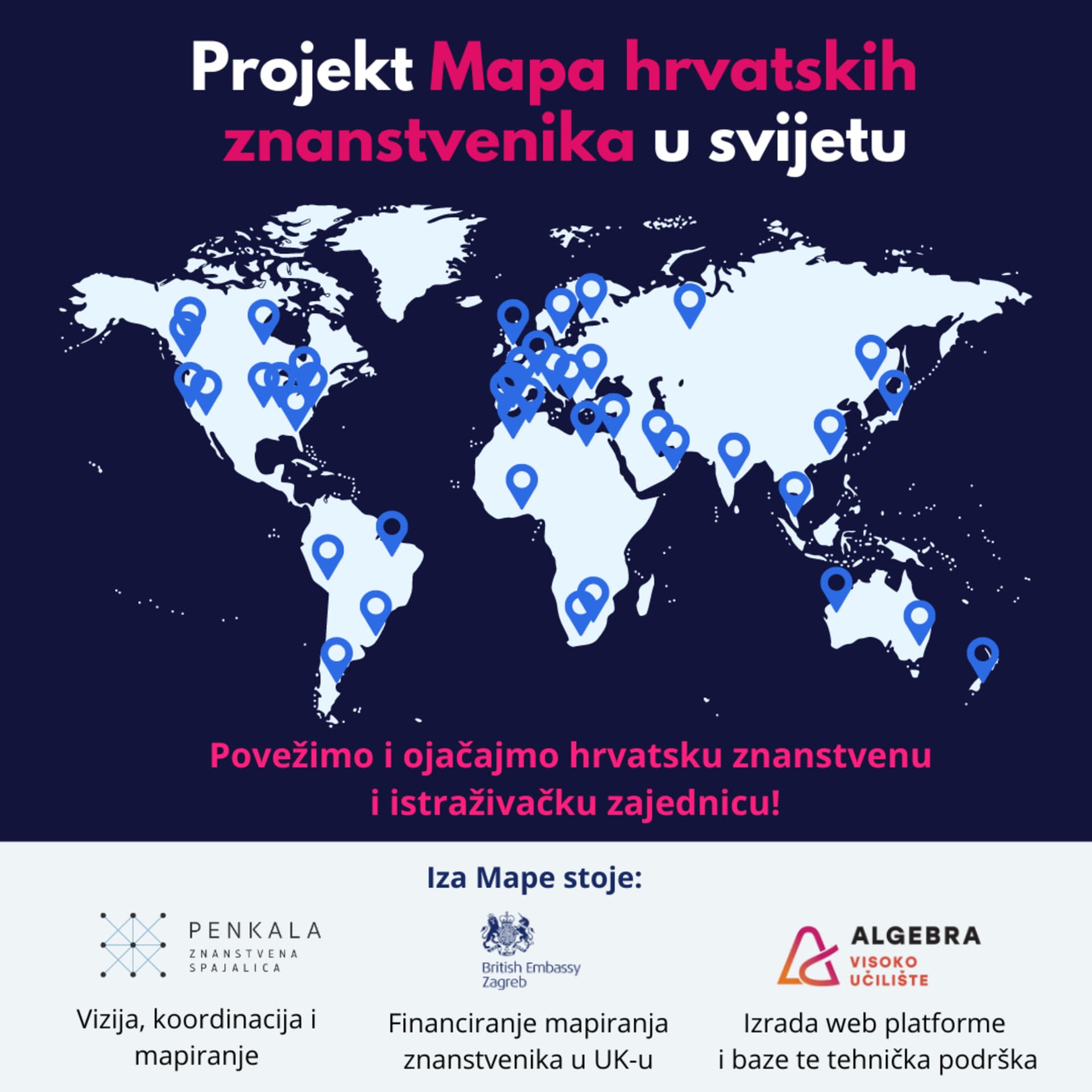 Projekt 'Mapa hrvatskih znanstvenika' | www.mapa-znanstvenika.hr