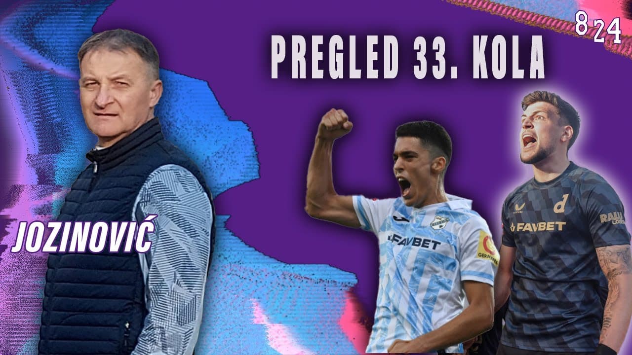 3 kola do kraja 3 u 3 boda / Pregled 33. kola HNL