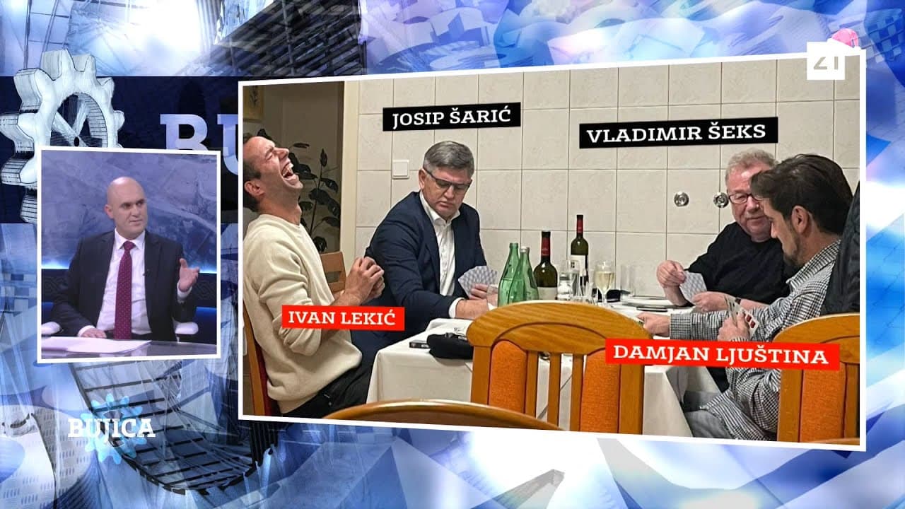 BUJICA 11.12.2023. Josip Dabro: GRUPNI ŠEKS U PURGERU! Akteri: SOVA I KOLEGE ŠARIĆ, LJUŠTINA, LEKIĆ!