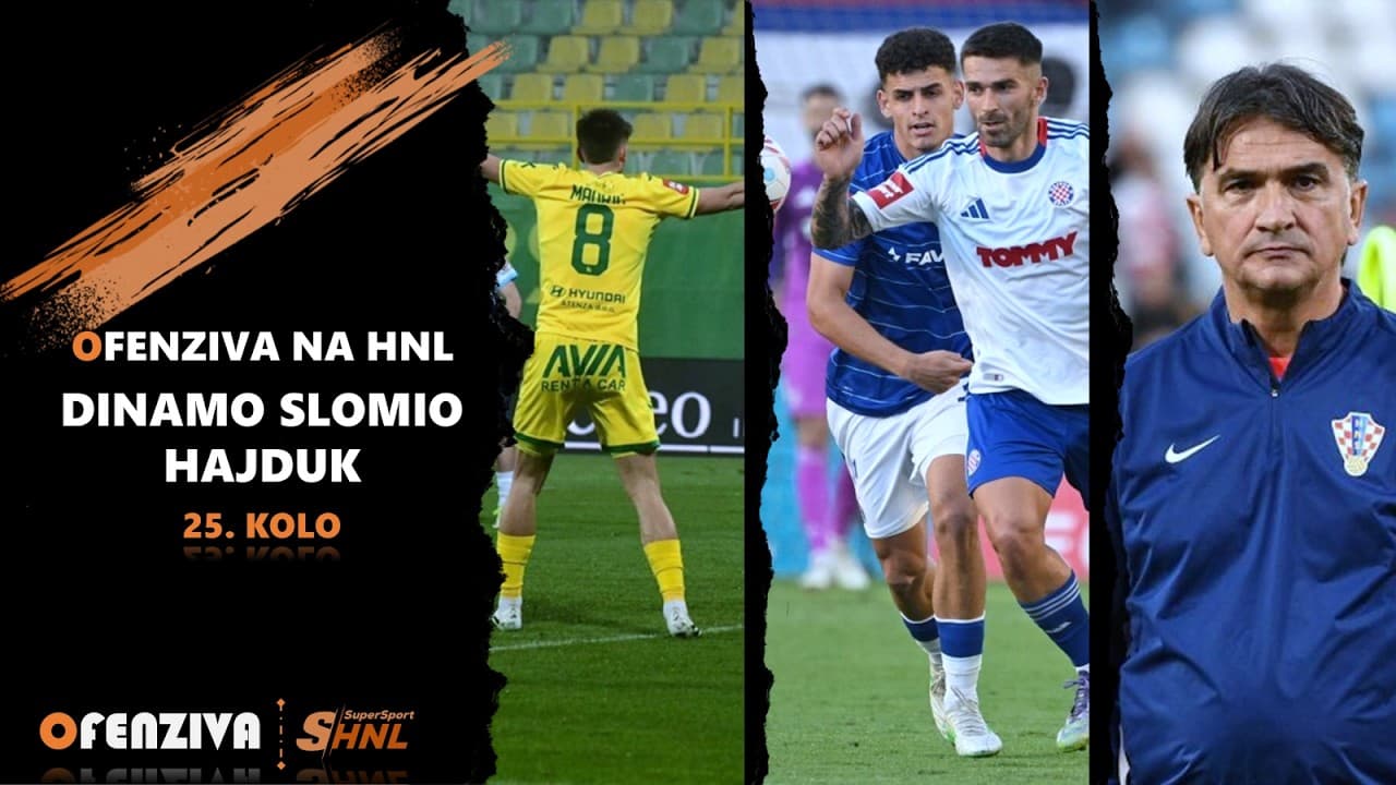 Ofenziva na HNL - 25. kolo - Dinamo slomio Hajduk