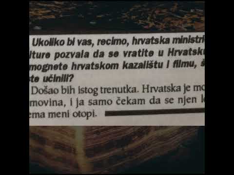 Šerbedžija 1994: Bi li se vratio u Hrvatsku? #povijestplus #shorts #shortsfeed