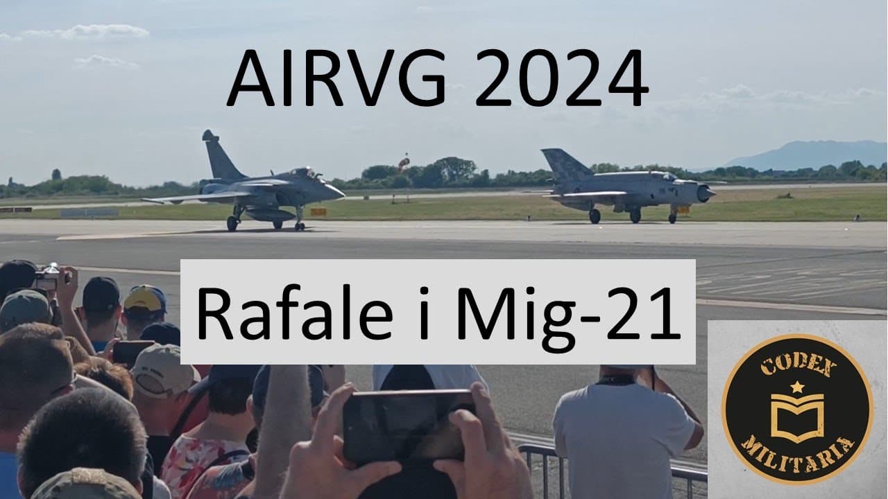AIRVG2024 - Rafale i Mig-21 u zajedničkom letu!