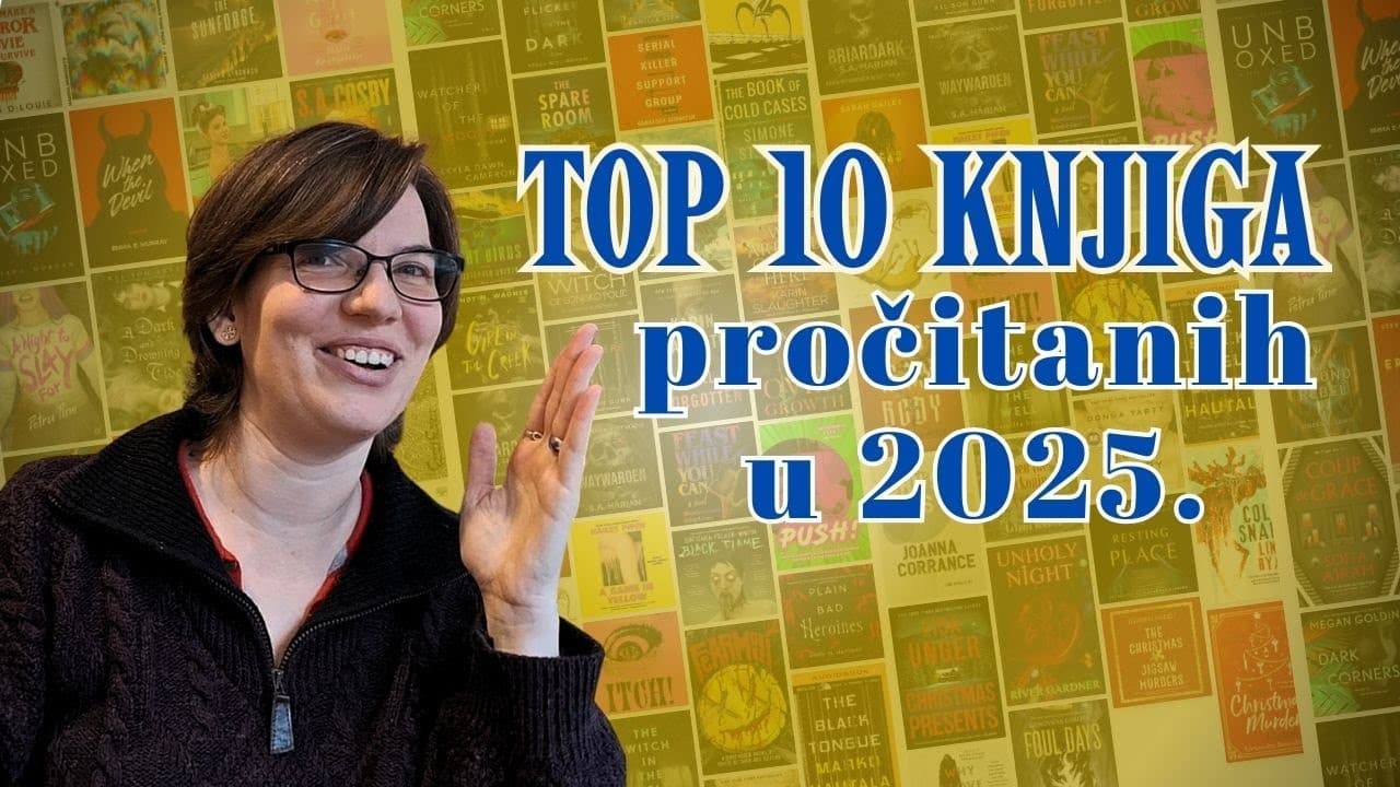 Top 10 knjiga pročitanih u 2025. godini