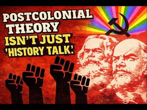 Postcolonial theory isn’t just “history talk.”
