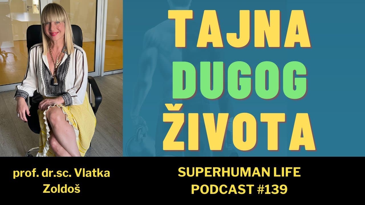 prof. dr. sc. Vlatka Zoldoš: Kako živjeti dulje i kvalitetnije - tajna dugovječnosti? podcast