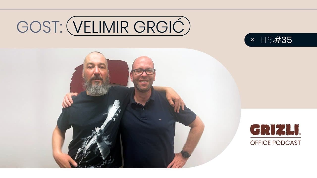 Grizli Office Podcast #35 - Velimir Grgić, scenarist, producent, publicist, novinar