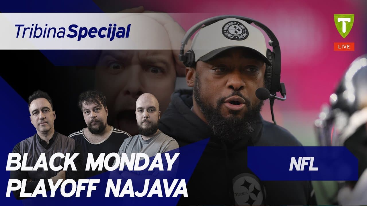 Najava play-offa, black monday i individualne nagrade I Tribina NFL