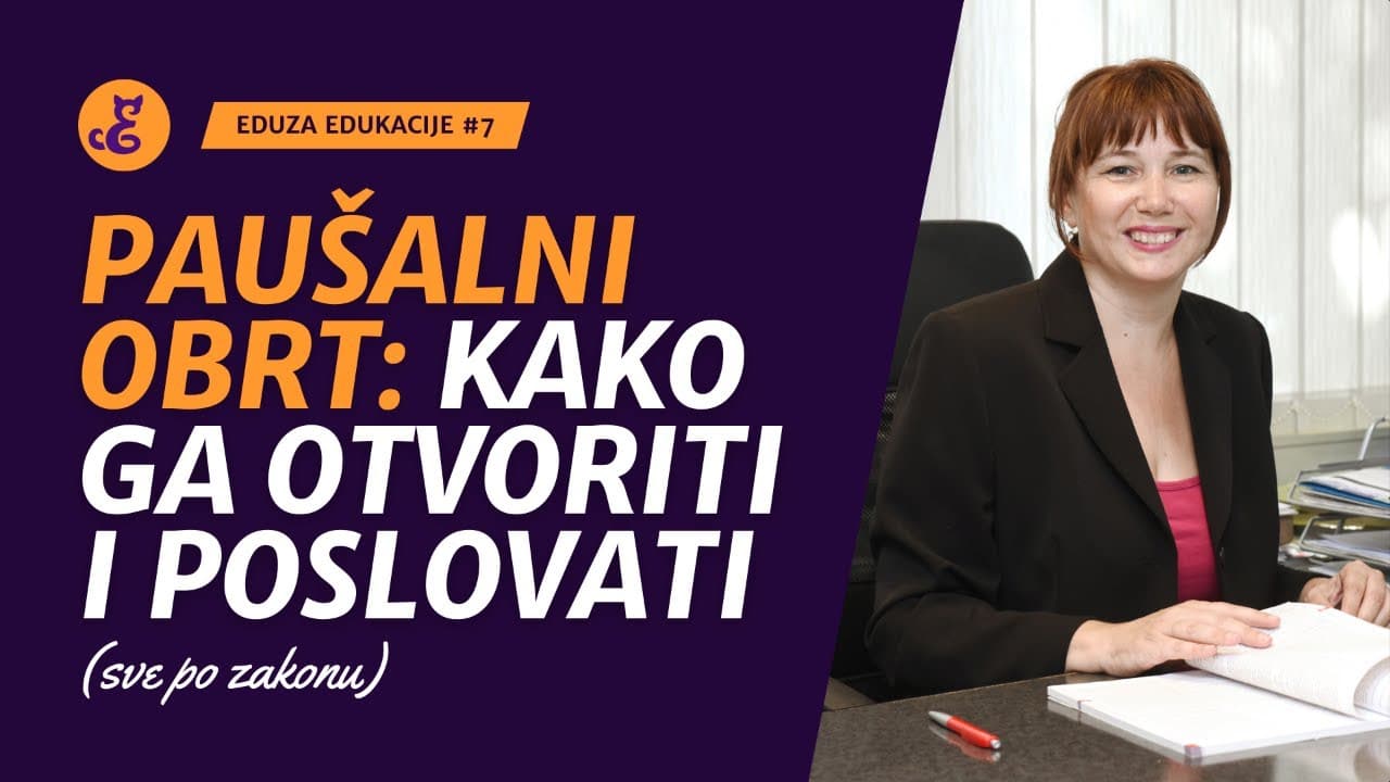 Kako otvoriti paušalni obrt i zakonski poslovati: Kornela Paunović