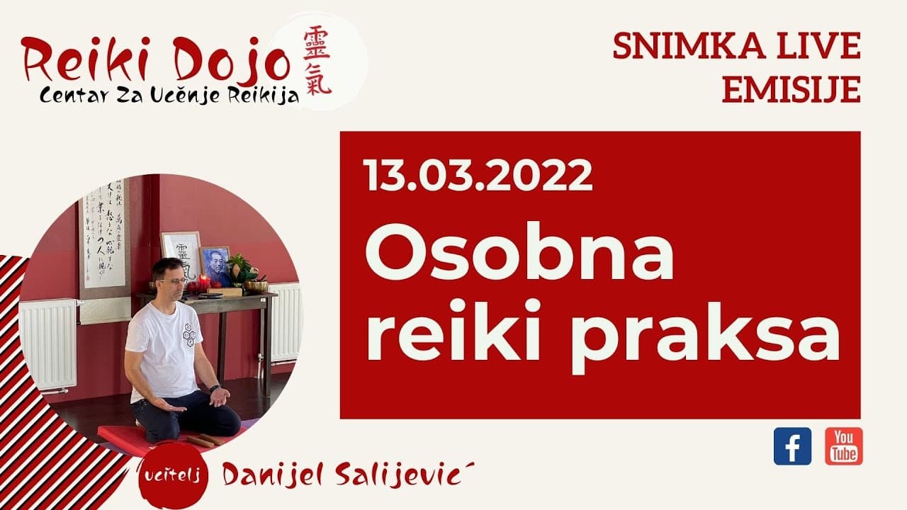 Reiki Dojo LIve - Osobna praksa