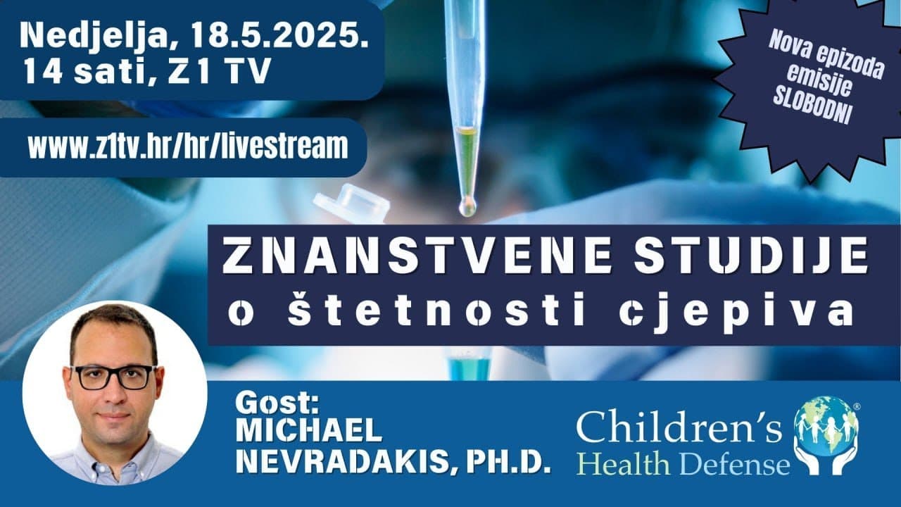 SLOBODNI podcast #115 Michael Nervadakis Što znanost kaže o sigurnosti cjepiva