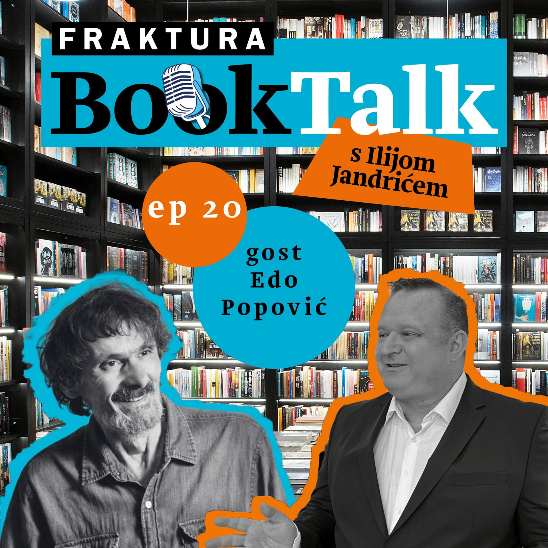 Fraktura BookTalk #20 - Edo Popović