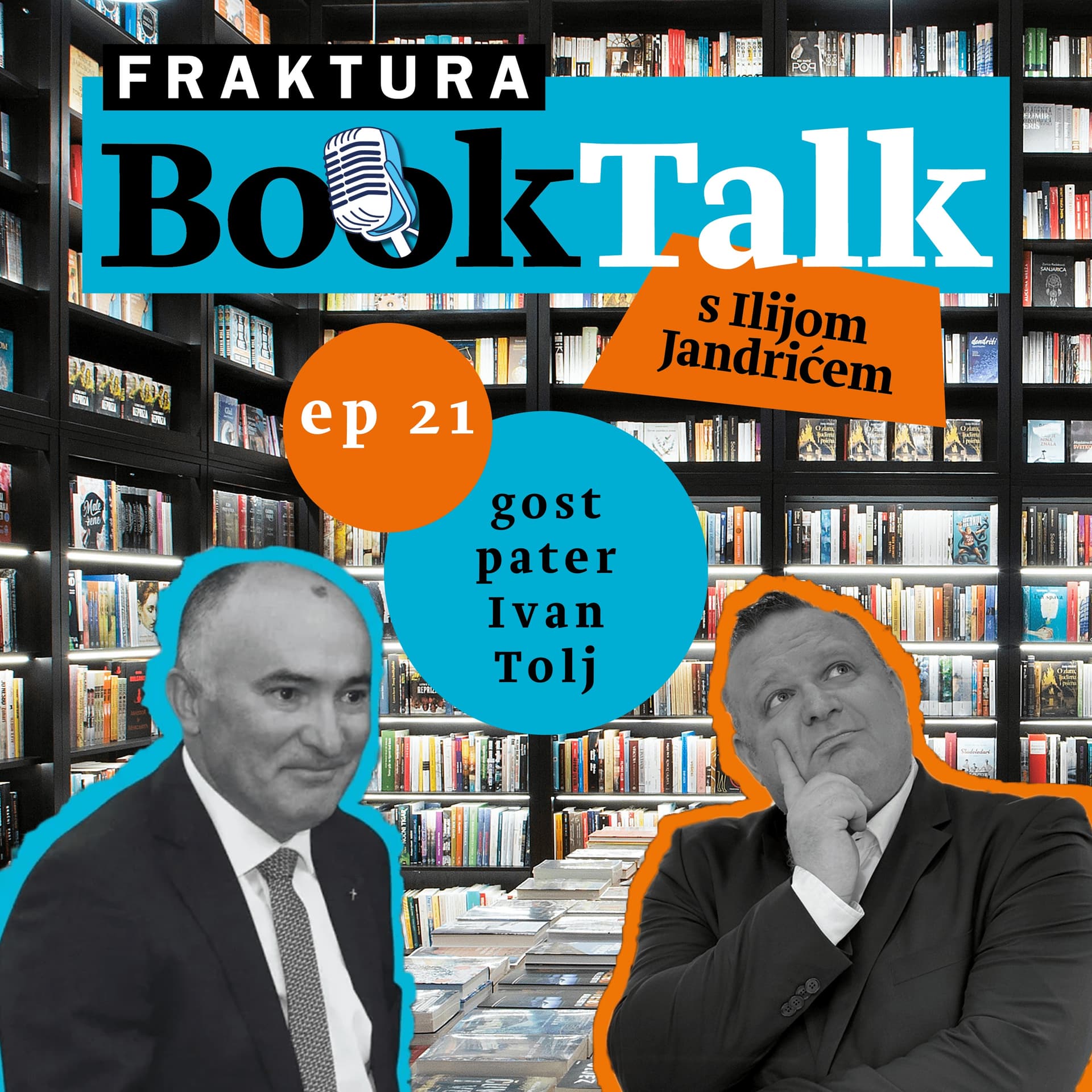 Fraktura BookTalk #21 - pater Ivan Tolj