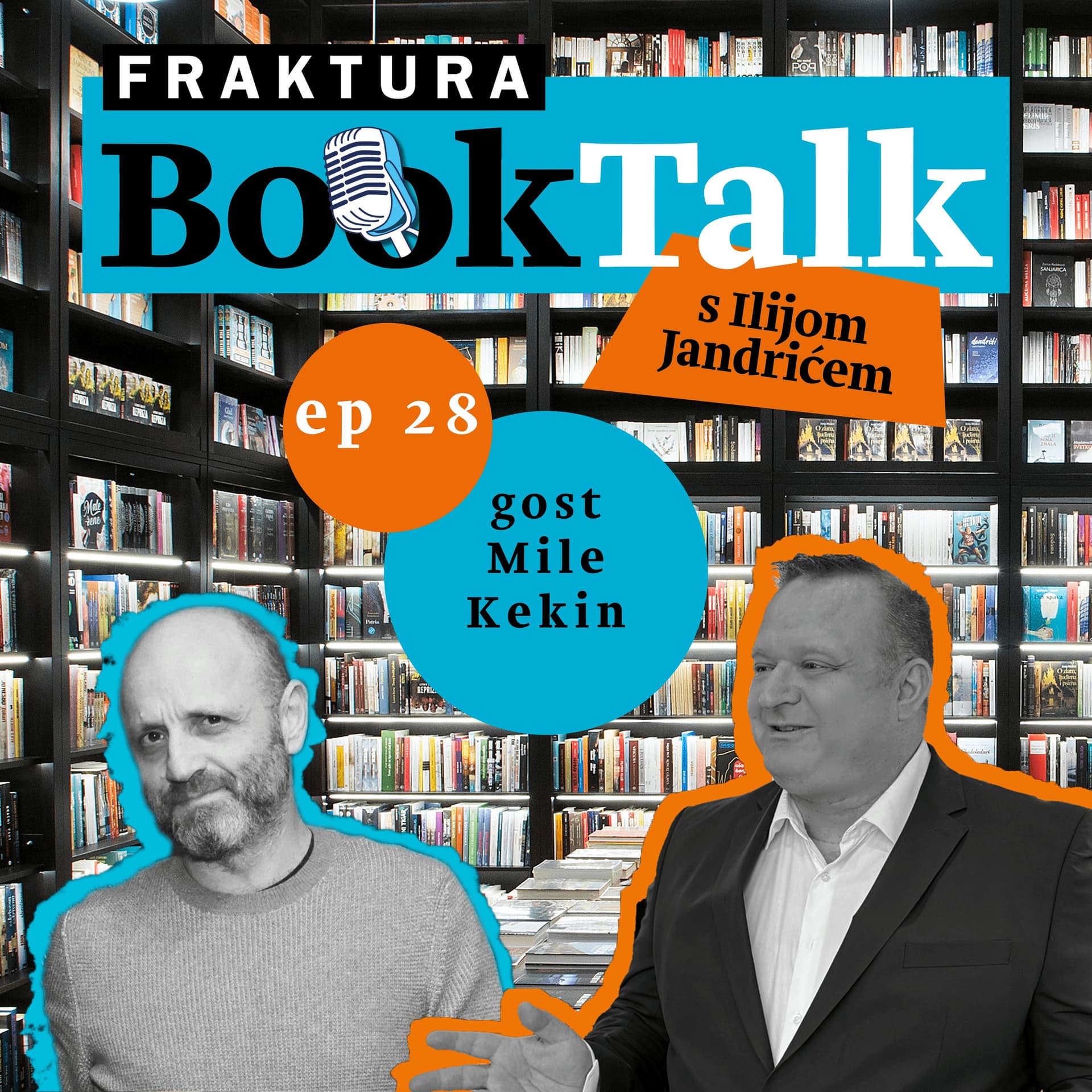 Fraktura BookTalk #28 - Mile Kekin