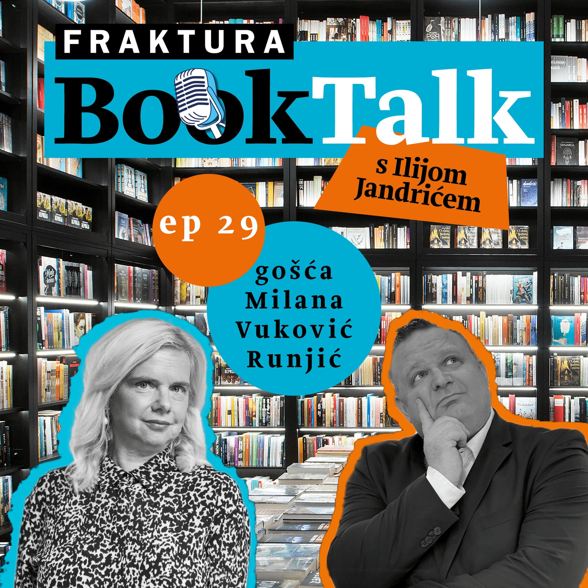 Fraktura BookTalk #29 - Milana Vuković Runjić